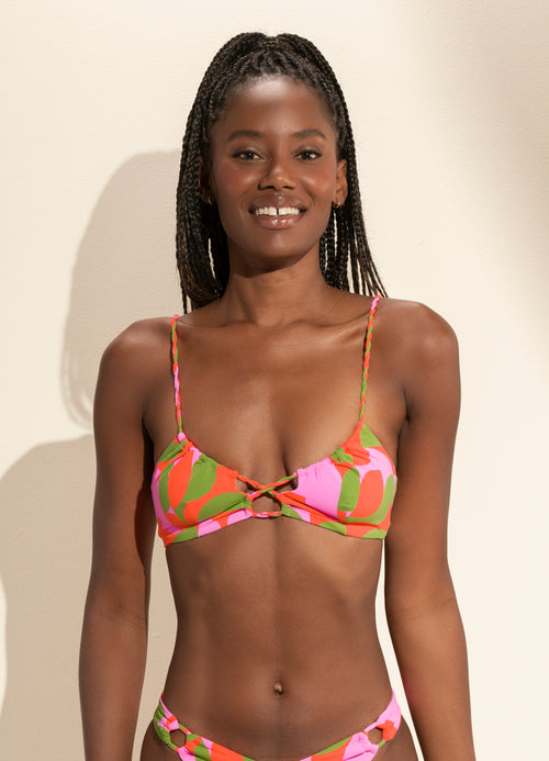 Alternative image -  Maaji Hypergeo Kelly Loop Front Triangle Bikini Top