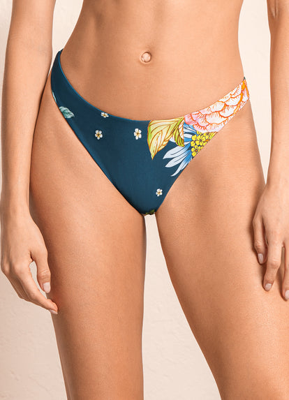 Thumbnail - Maaji Romantica Silvy High Leg Bikini Bottom - 4