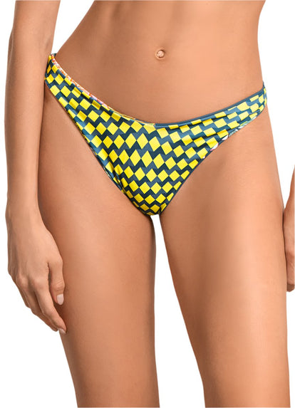  Maaji Romantica Silvy High Leg Bikini Bottom