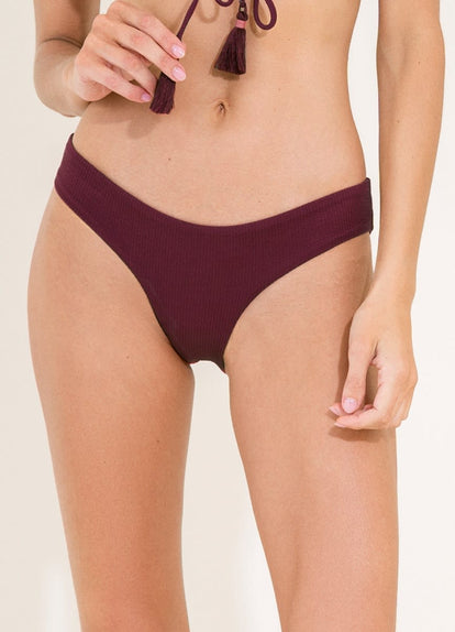 Thumbnail - Maaji Pinot Red Sublime Classic Bikini Bottom BIKINI BOTTOM Maaji  - 4