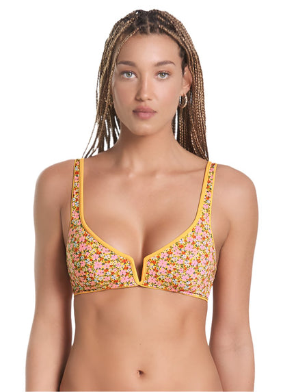  Maaji Sunflower Victory V Wire Bralette Bikini Top BIKINI TOP Maaji 