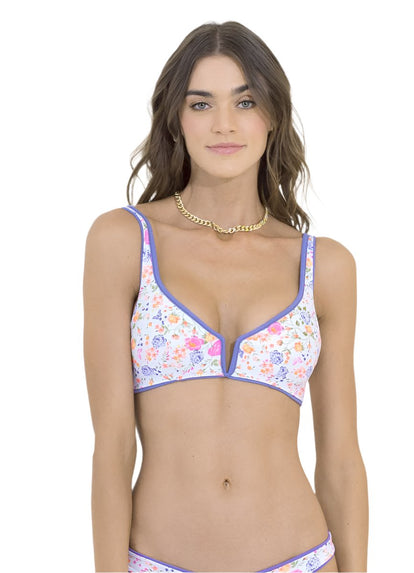  Maaji Periwinkle Victory V Wire Bralette Bikini Top BIKINI TOP Maaji 