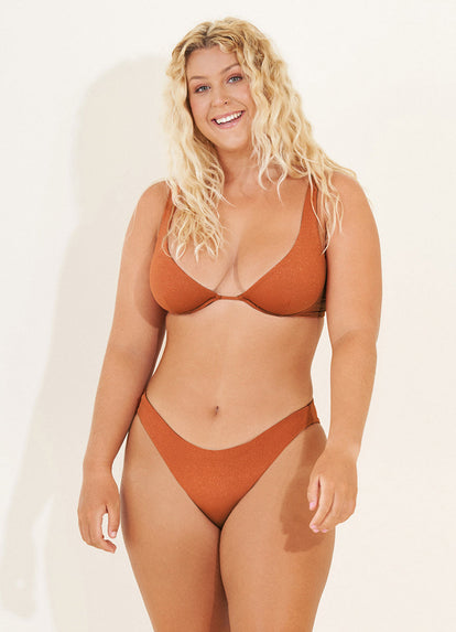 Thumbnail - Maaji Sunset Orange Salsa Underwire Bikini Top BIKINI TOP Maaji  - 4