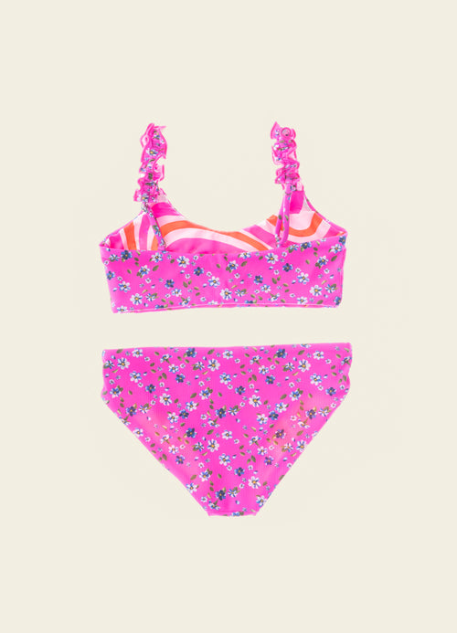 Hover image -  Maaji Happyflower Primrose Girls Bikini Set
