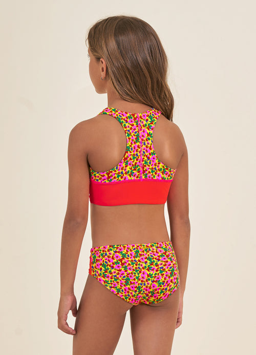Hover image -  Maaji Crayonflower Candi Girls Bikini Set