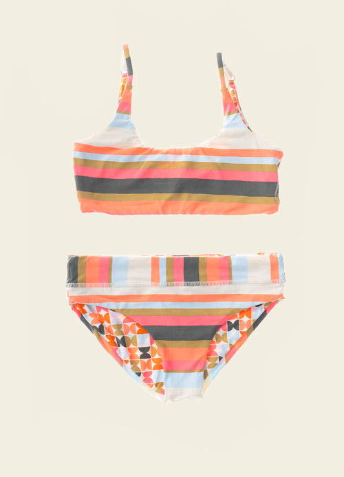 Alternative image -  Maaji Multistripe Borealis Girls Bikini Set