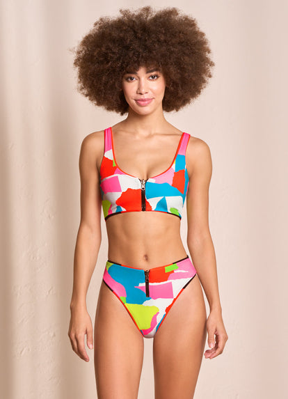  Maaji Fire Ninna Sporty Bralette Bikini Top