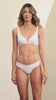 Foto de Simly White Victory V Wire Bralette Bikini Top by Maaji - Tops - Vestidos de Baño